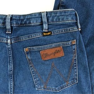 Wrangler High Rise Trouser Boot Jeans 32